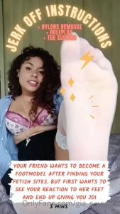 𝑮𝒊𝒂 𝑺𝒂𝒖𝒗𝒂𝒈𝒆 FETISH QUEEN⛓🦶🏼🍒 [ gia_sauvage ] Onlyfans leaked video 15761061 on Hotleaks.tv