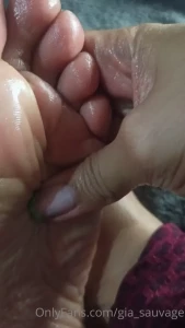 𝑮𝒊𝒂 𝑺𝒂𝒖𝒗𝒂𝒈𝒆 FETISH QUEEN⛓🦶🏼🍒 [ gia_sauvage ] Onlyfans leaked video 15761649 on Hotleaks.tv