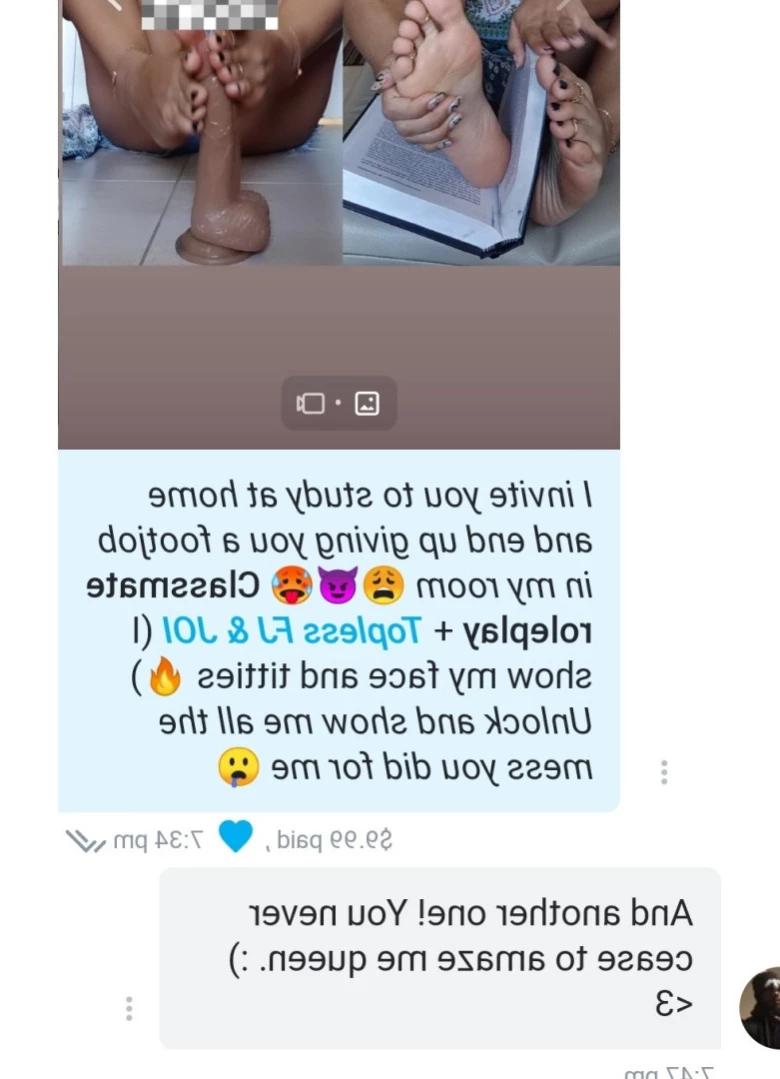 𝑮𝒊𝒂 𝑺𝒂𝒖𝒗𝒂𝒈𝒆 FETISH QUEEN⛓🦶🏼🍒 [ gia_sauvage ] Onlyfans leaked photo 15780609 on Hotleaks.tv