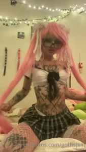 Goth Spit [ gothspiiit ] Onlyfans leaked video 15715531 on Hotleaks.tv