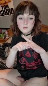 raven 🔪 🏳️‍⚧️ she/her [ korvid_snd ] Onlyfans leaked video 12935388 on Hotleaks.tv