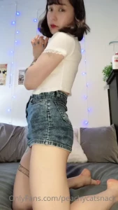 Peachy 🍑🐱🧁 [ peachycatsnack ] Onlyfans leaked video 1711354 on Hotleaks.tv