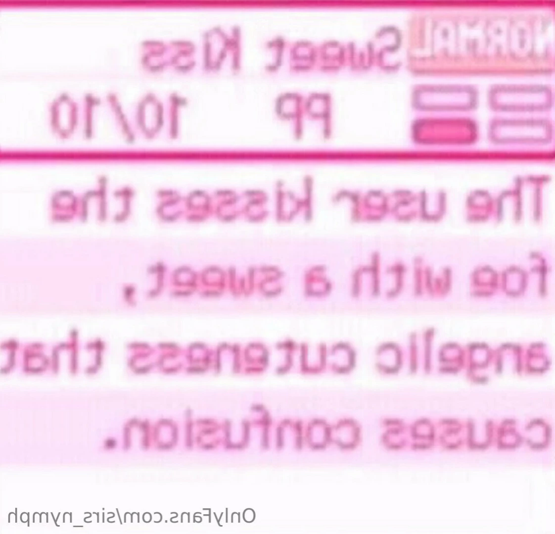 Nymph꒰ა ♡ ໒꒱ [ sirs_nymph ] Onlyfans leaked photo 13809179 on Hotleaks.tv