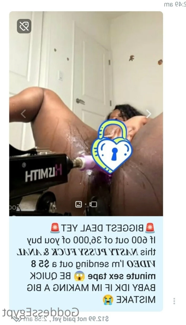 Goddess Egypt💎Single Message Me💍 [ thatchocobxtch ] Onlyfans leaked photo 14910024 on Hotleaks.tv