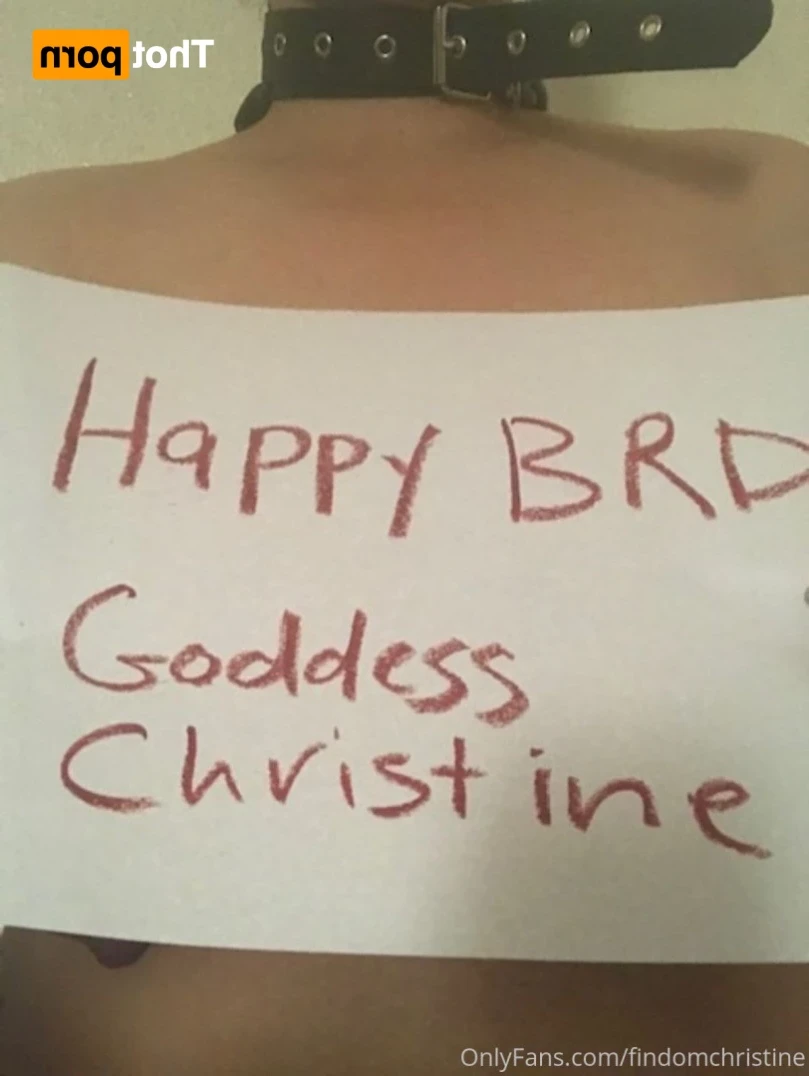 Goddess Christine [ findomchristine ] Onlyfans leaked photo 13518727 on Hotleaks.tv