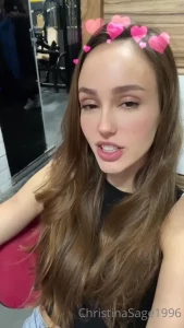 christinasage1996 Onlyfans leaked video 16345493 on Hotleaks.tv