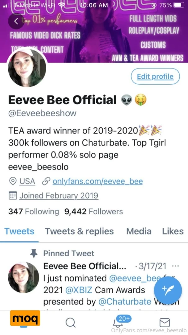 Eevee [ eeveebeesolo ] Onlyfans leaked photo 13712954 on Hotleaks.tv