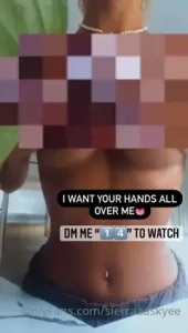 sierraaaskyee Onlyfans leaked video 1750764 on Hotleaks.tv