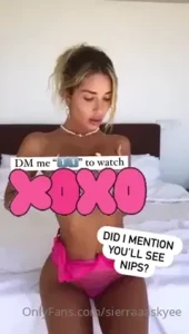 sierraaaskyee Onlyfans leaked video 1750881 on Hotleaks.tv
