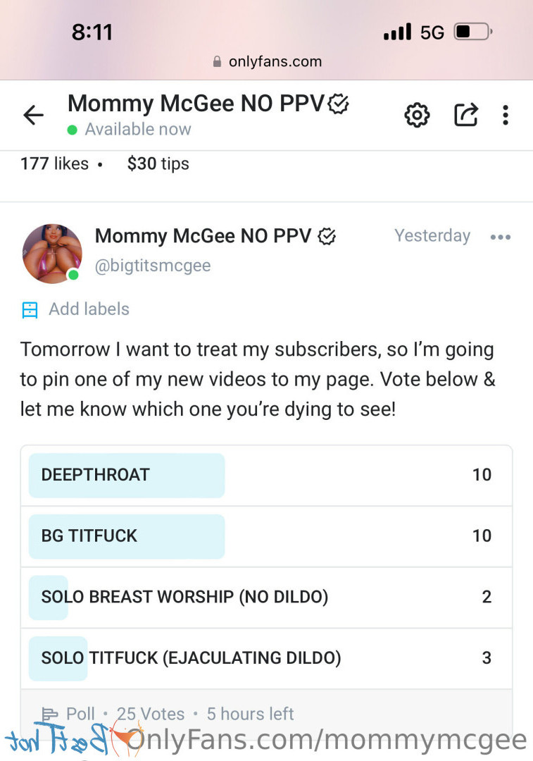 Bigtitsmcgee the throat goat [ bustymcgee ] Onlyfans leaked photo 17273109 on Hotleaks.tv