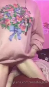 sweatergoth Onlyfans leaked video 17943714 on Hotleaks.tv