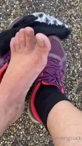 Sweaty Socks and Feet [ usedrunningsock ] Onlyfans leaked video 17930855 on Hotleaks.tv