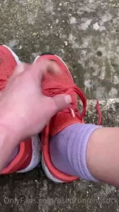 Sweaty Socks and Feet [ usedrunningsock ] Onlyfans leaked video 17930871 on Hotleaks.tv