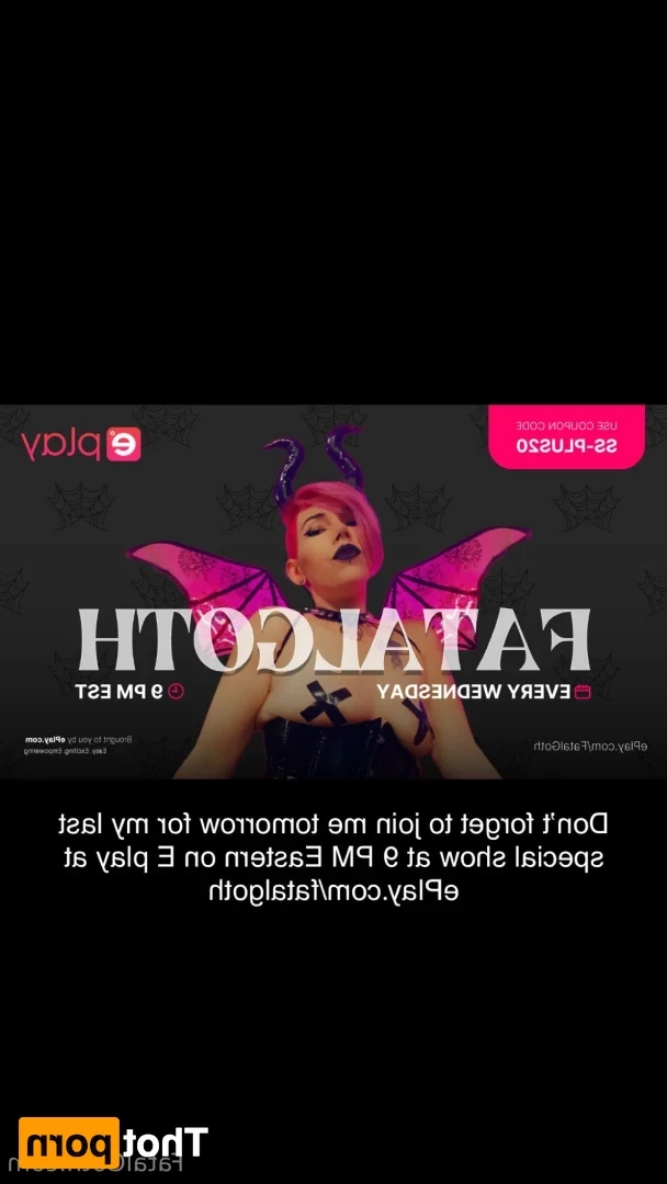 fatalgoth Onlyfans leaked photo 18670817 on Hotleaks.tv