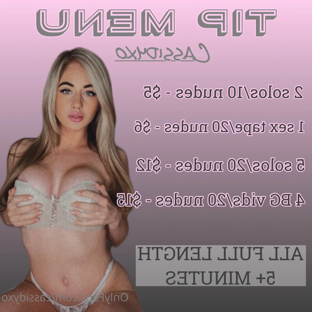 Cassidy 💗 [ cassidyxo ] Onlyfans leaked photo 9601253 on Hotleaks.tv