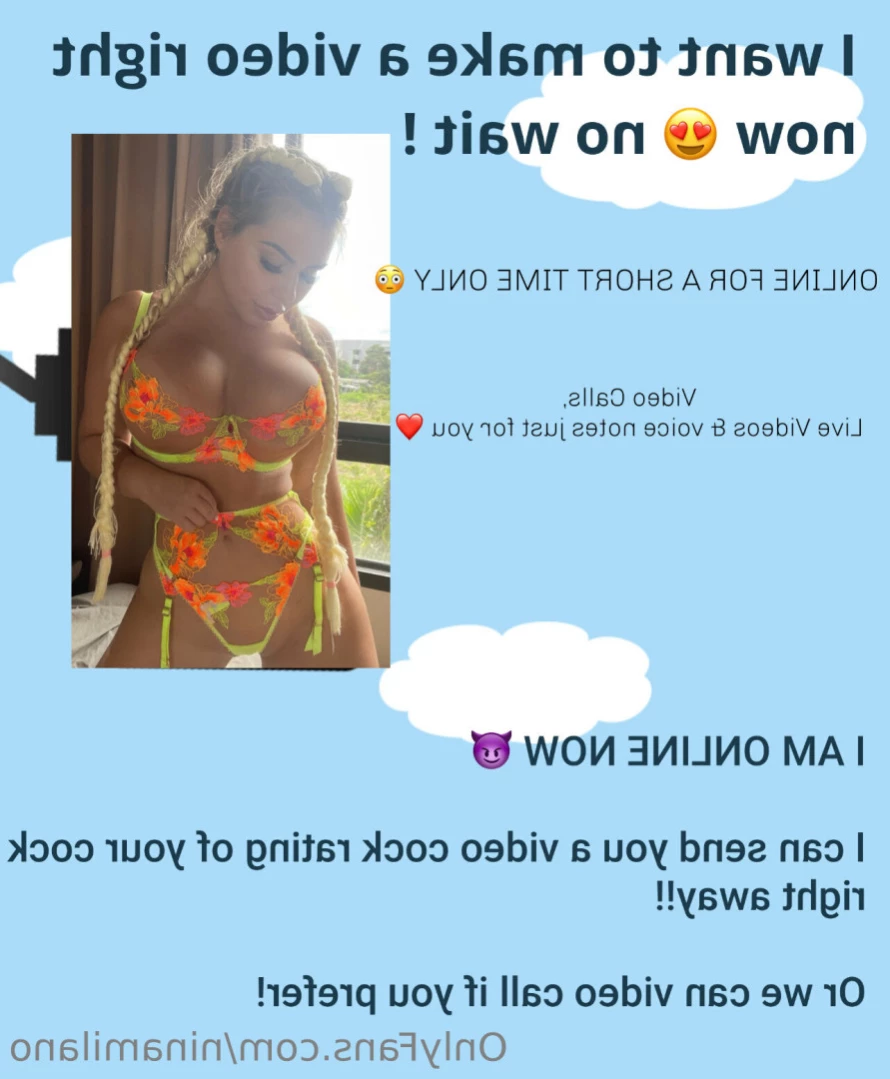 Nina Milano😻 sexting now [ ninamilano ] Onlyfans leaked photo 13981839 on Hotleaks.tv
