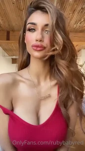 𝐄𝐱𝐨𝐭𝐢𝐜 𝐁𝐚𝐫𝐛𝐢𝐞 ❣️ [ rubybabyred ] Onlyfans leaked video 9274911 on Hotleaks.tv